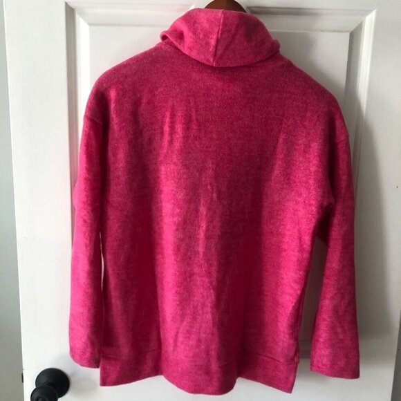 NWT ANTHROPOLOGIE Ella Mara Turtleneck Sweater Size XXSP Pink - Picture 6 of 11